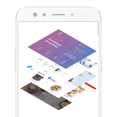 web design malaysia iphone view