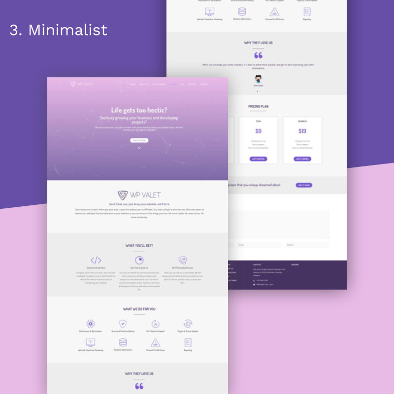 7 Website Super Gorgeous_minimalist