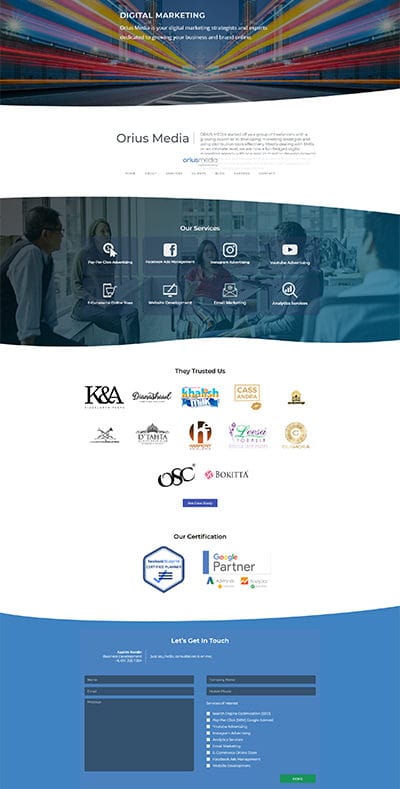 Orius Media – Digital Marketing Agency Orius Media – Digital Marketing Agency