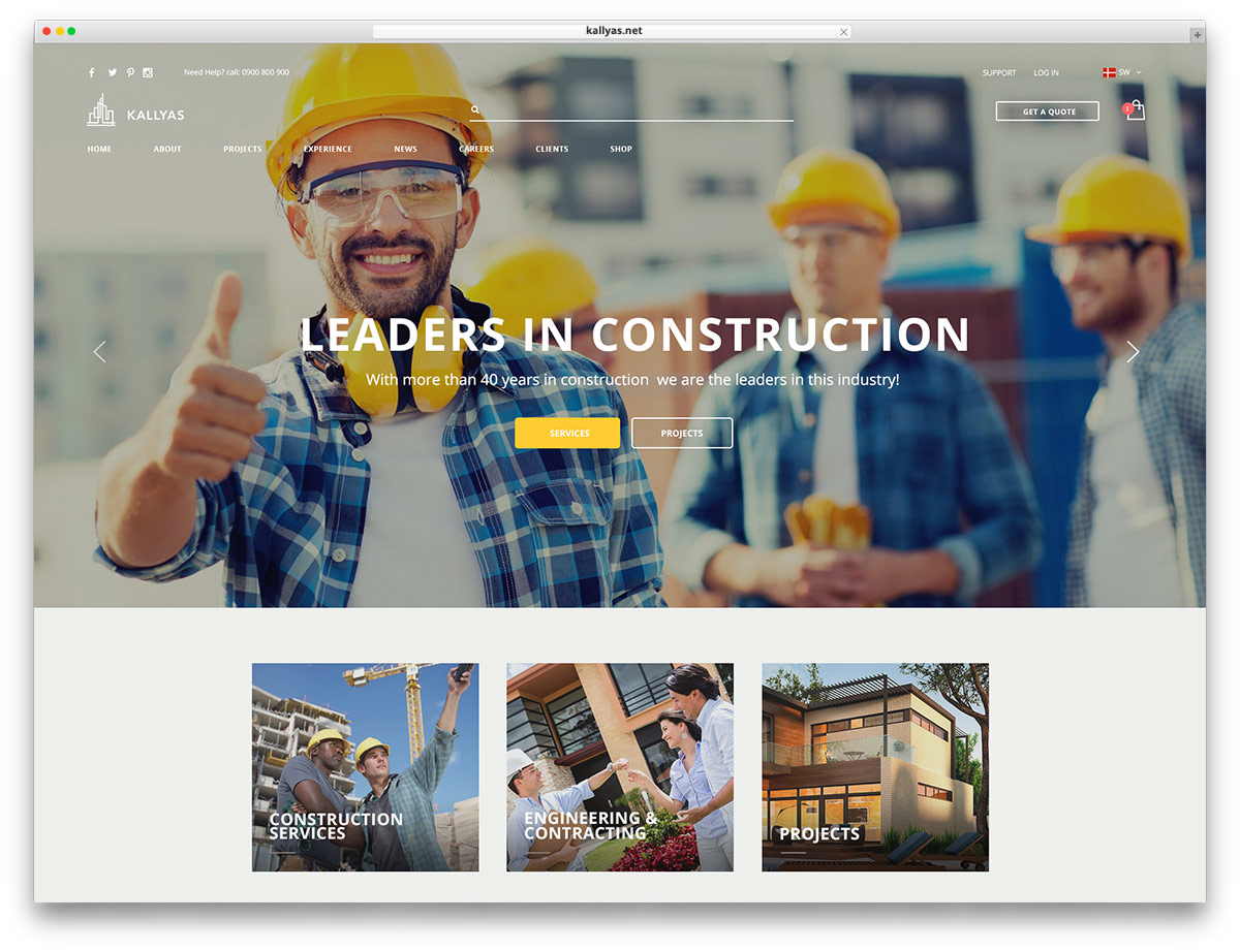 web design for construction company_t1