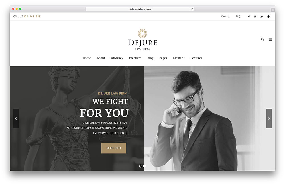 web design for lawyers_template1