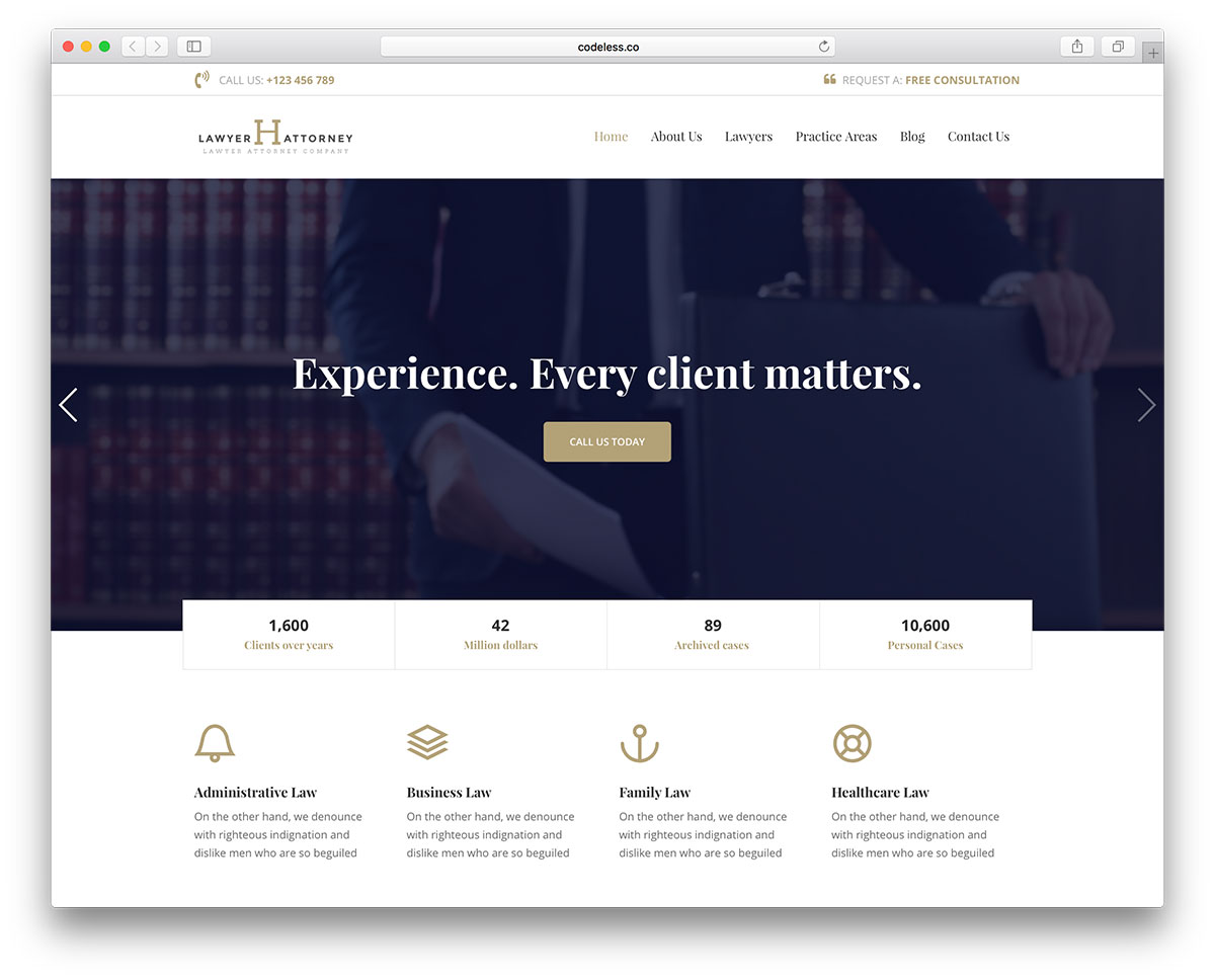 Web Design For Lawyer 6