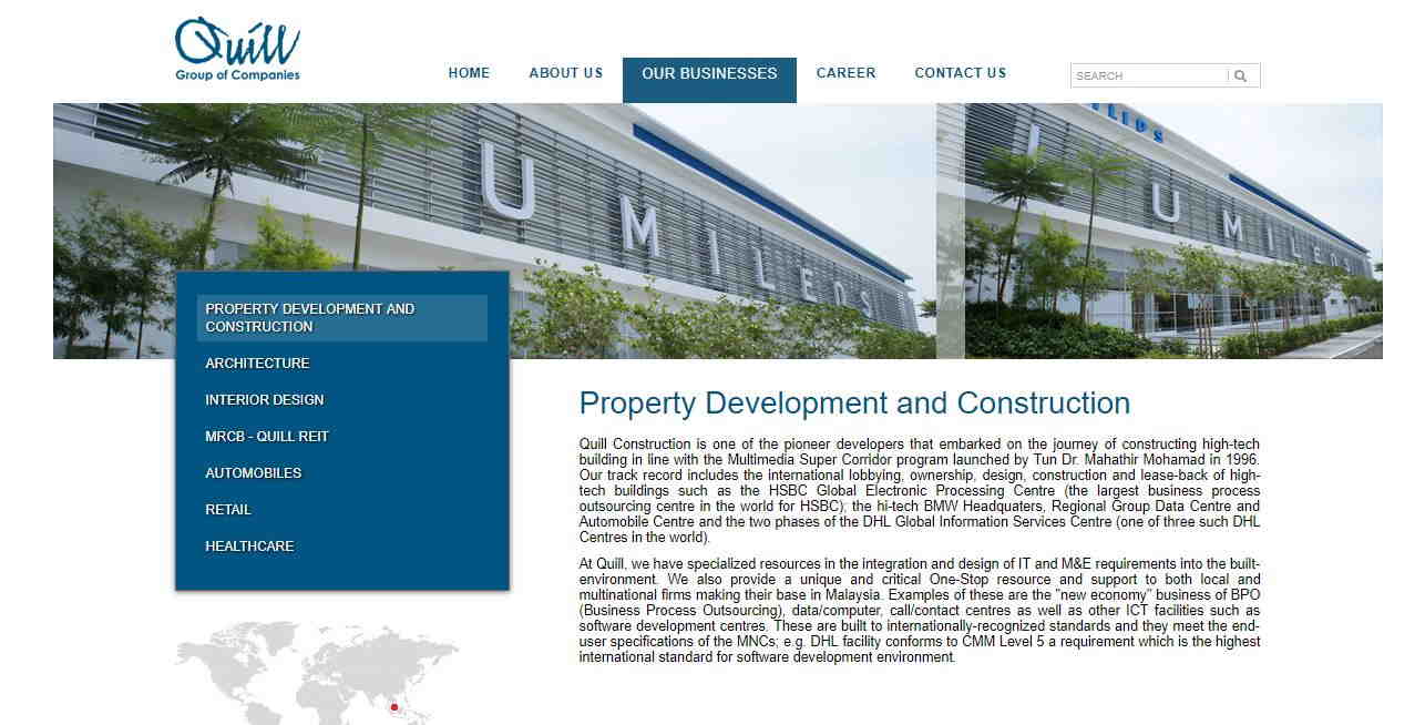 web design for construction company - web design for construction co quill