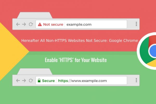 website mistakes - Hereafter All Non HTTPS Websites Not Secure Google Chrome